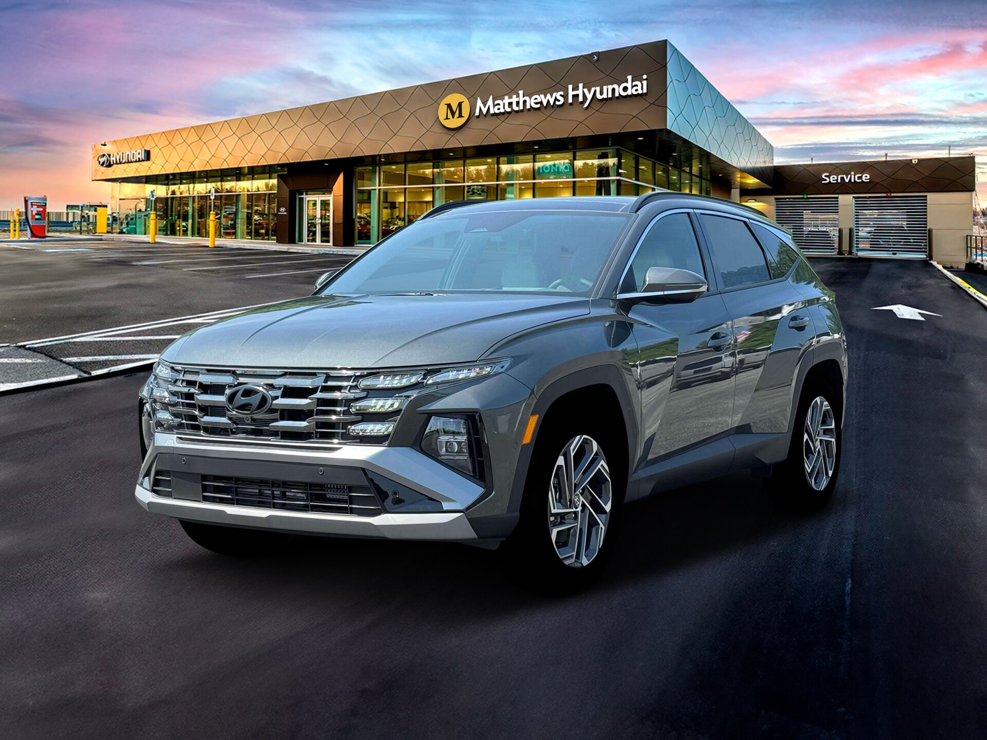 Amazon Gray 2026 Hyundai Tucson Hybrid Plug-In SUV / Crossover All-Wheel Drive Automatic