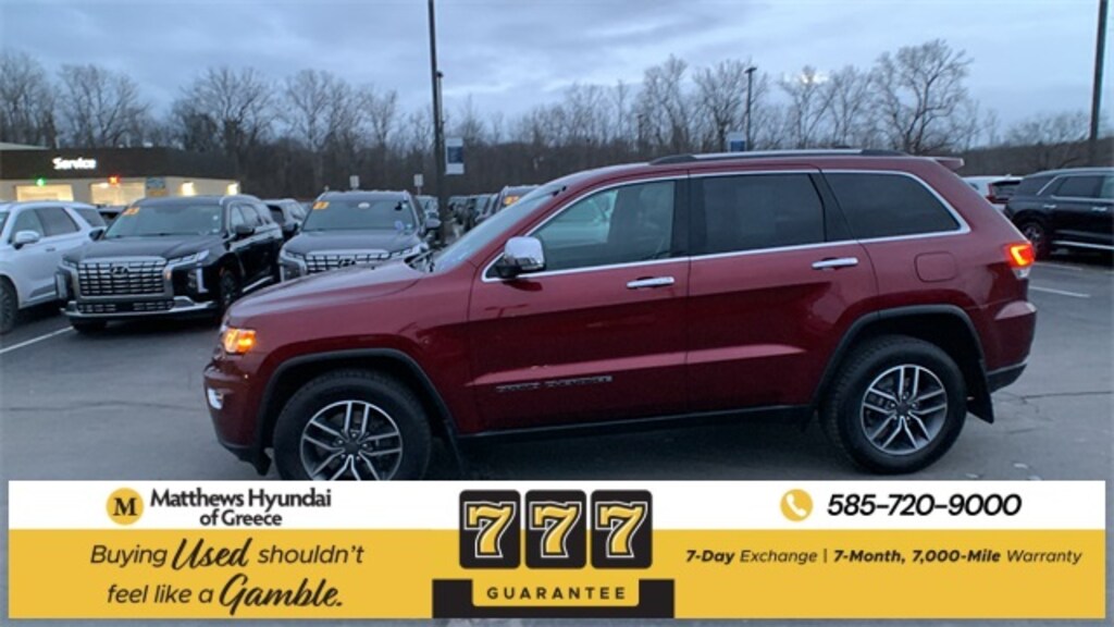 Used 2021 Jeep Grand Cherokee Limited SUV