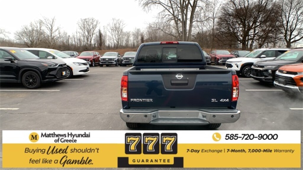 Used 2019 Nissan Frontier SL Truck Crew Cab