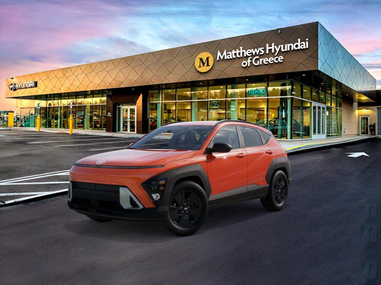 Soultronic Orange Pearl 2027 Hyundai Kona SUV / Crossover All-Wheel Drive Continuously Variable Transmission