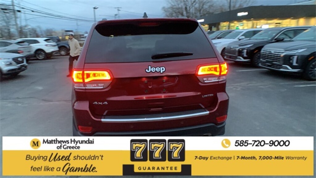 Used 2021 Jeep Grand Cherokee Limited SUV