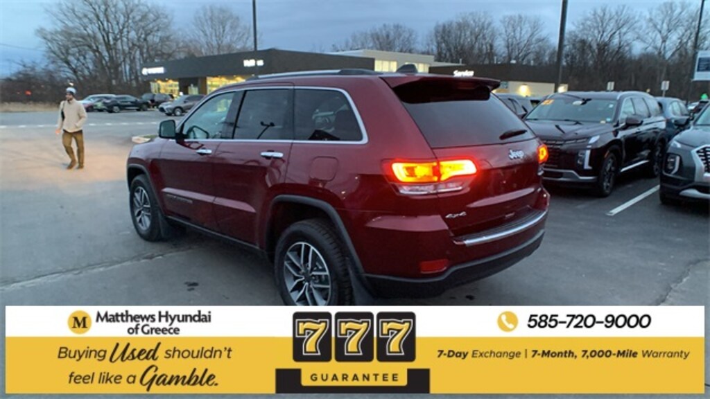 Used 2021 Jeep Grand Cherokee Limited SUV