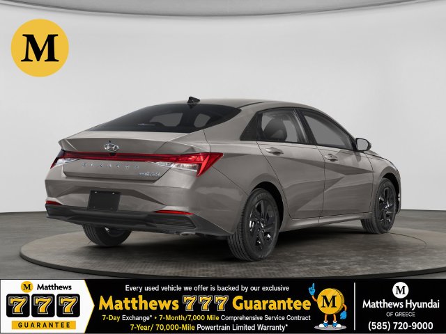 2023 Hyundai Elantra HEV Blue Sedan