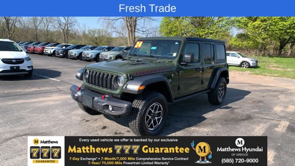 Used 2024 Jeep Wrangler Rubicon SUV