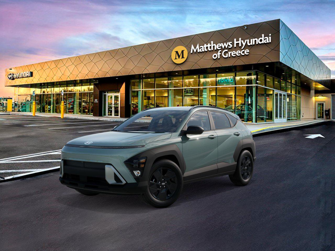 Mirage Green 2027 Hyundai Kona SUV / Crossover All-Wheel Drive Continuously Variable Transmission