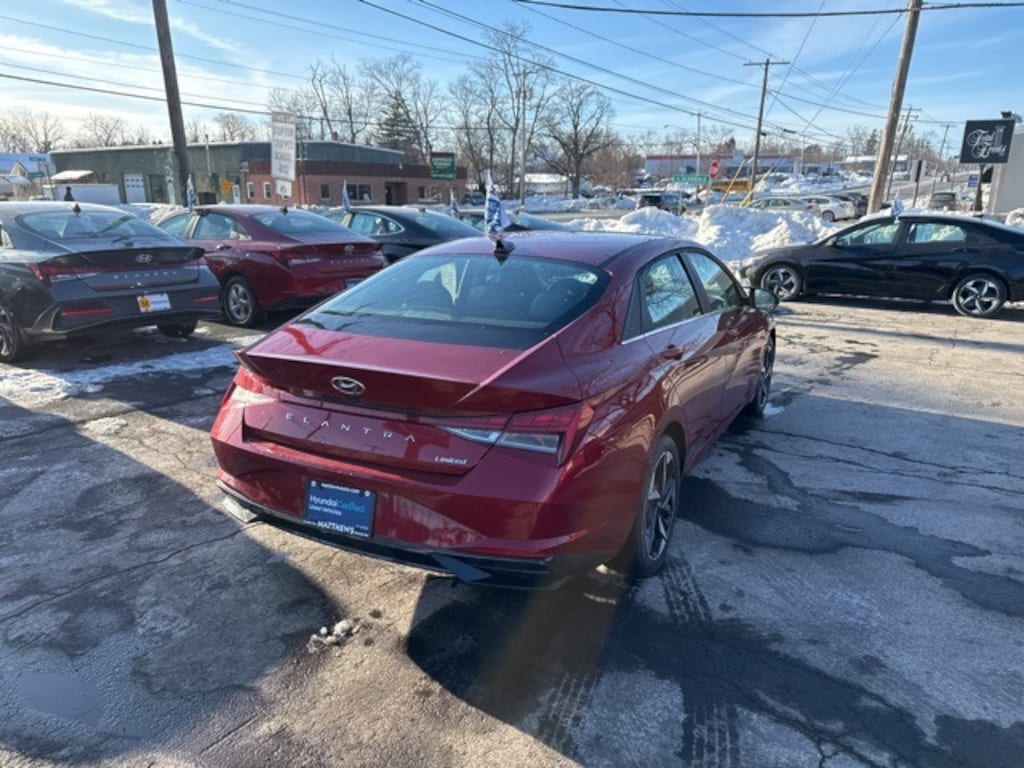 Certified 2023 Hyundai Elantra Limited Sedan