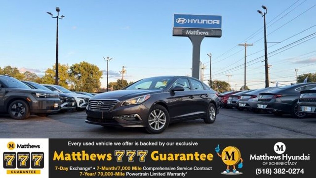 Used 2015 Hyundai Sonata SE w/PZEV Sedan