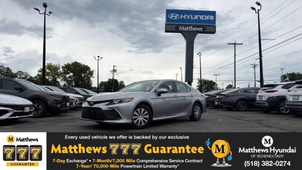 Used 2021 Toyota Camry Hybrid LE Sedan