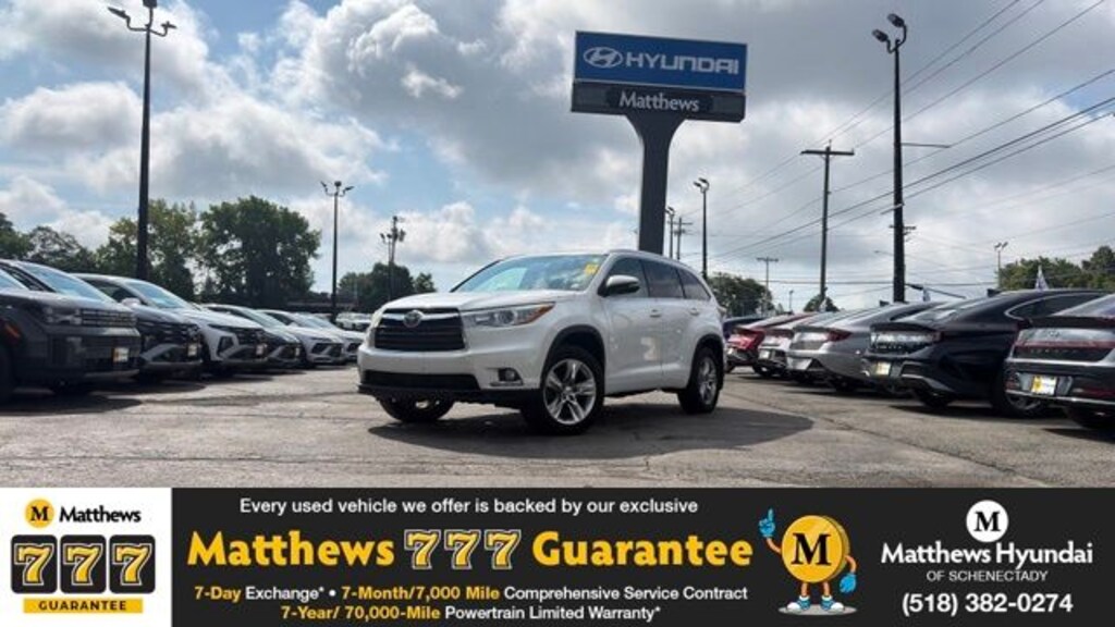 Used 2015 Toyota Highlander Limited Platinum V6 SUV
