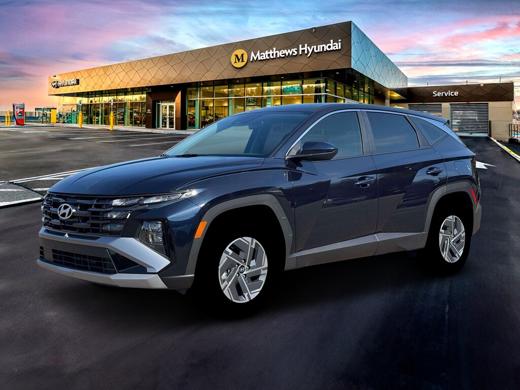 New 2026 Hyundai Tucson Hybrid Blue SUV