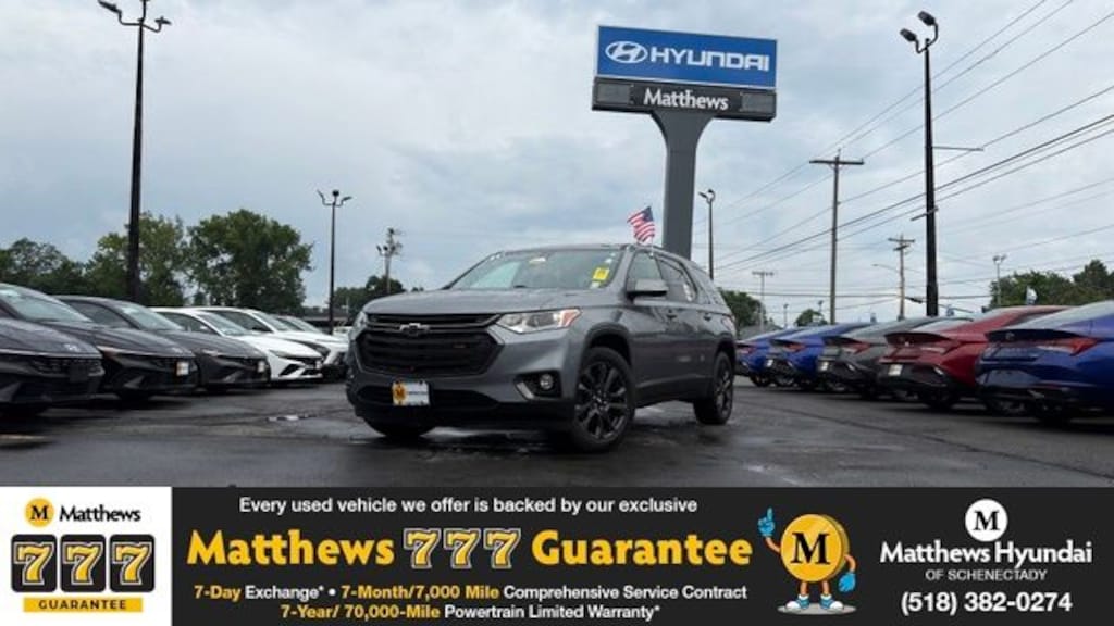 Used 2021 Chevrolet Traverse RS SUV