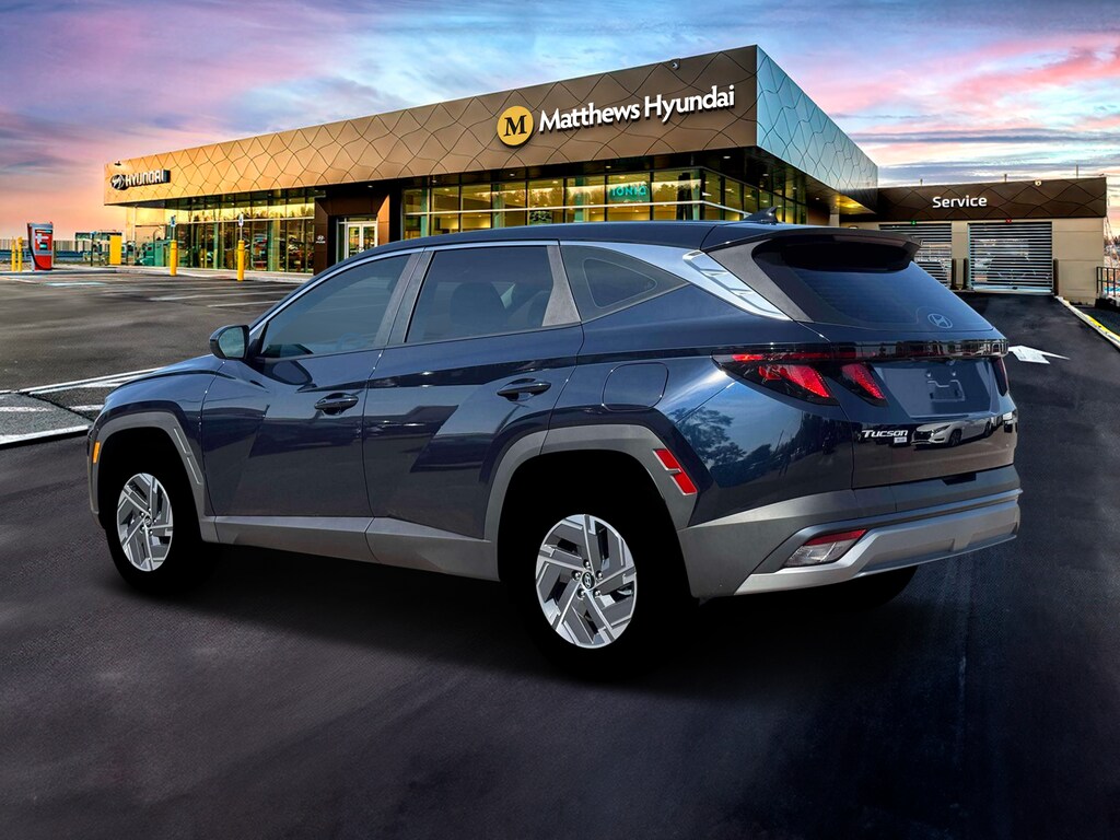 New 2026 Hyundai Tucson Hybrid Blue SUV
