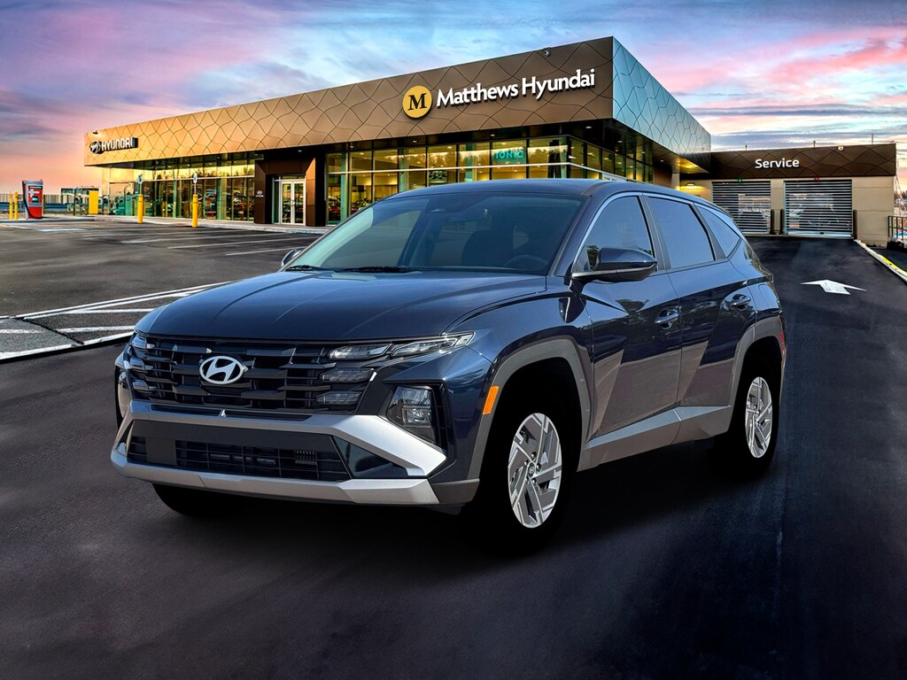 New 2026 Hyundai Tucson Hybrid Blue SUV