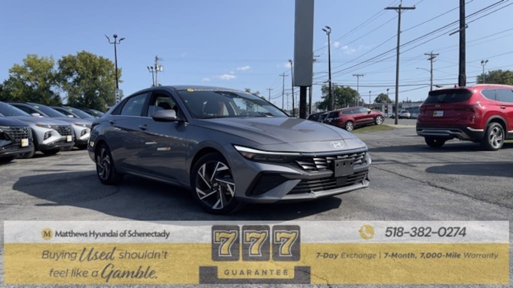 Certified 2024 Hyundai Elantra SEL Sedan