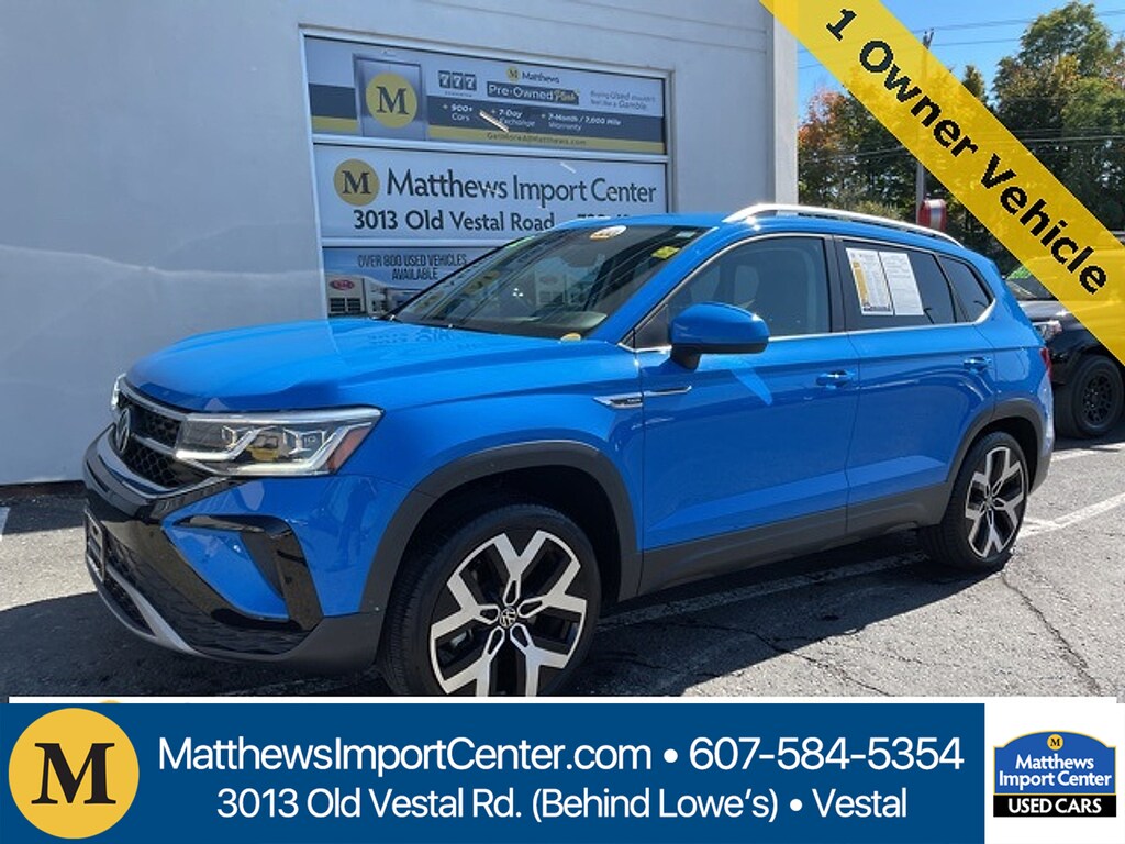 Used 2022 Volkswagen Taos 1.5T SEL 4MOTION SUV