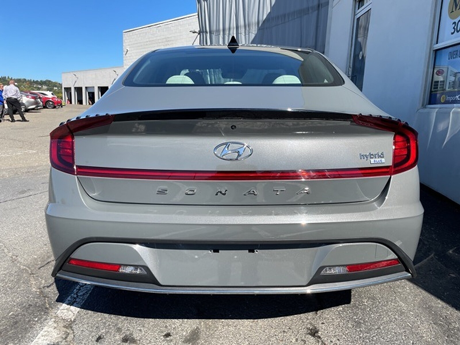 2023 Hyundai Sonata Hybrid Blue photo 4