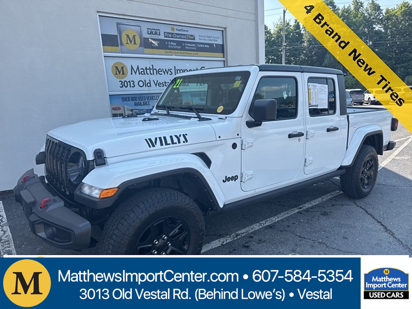 2021 Jeep Gladiator WILLYS