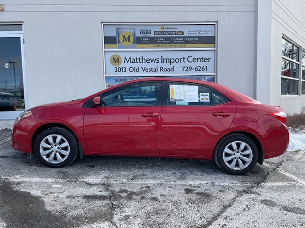 Used 2016 Toyota Corolla LE Sedan