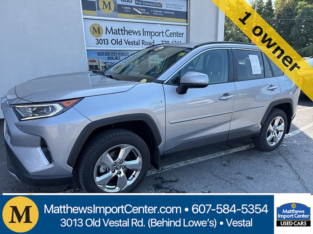 Used 2021 Toyota RAV4 Hybrid Limited SUV