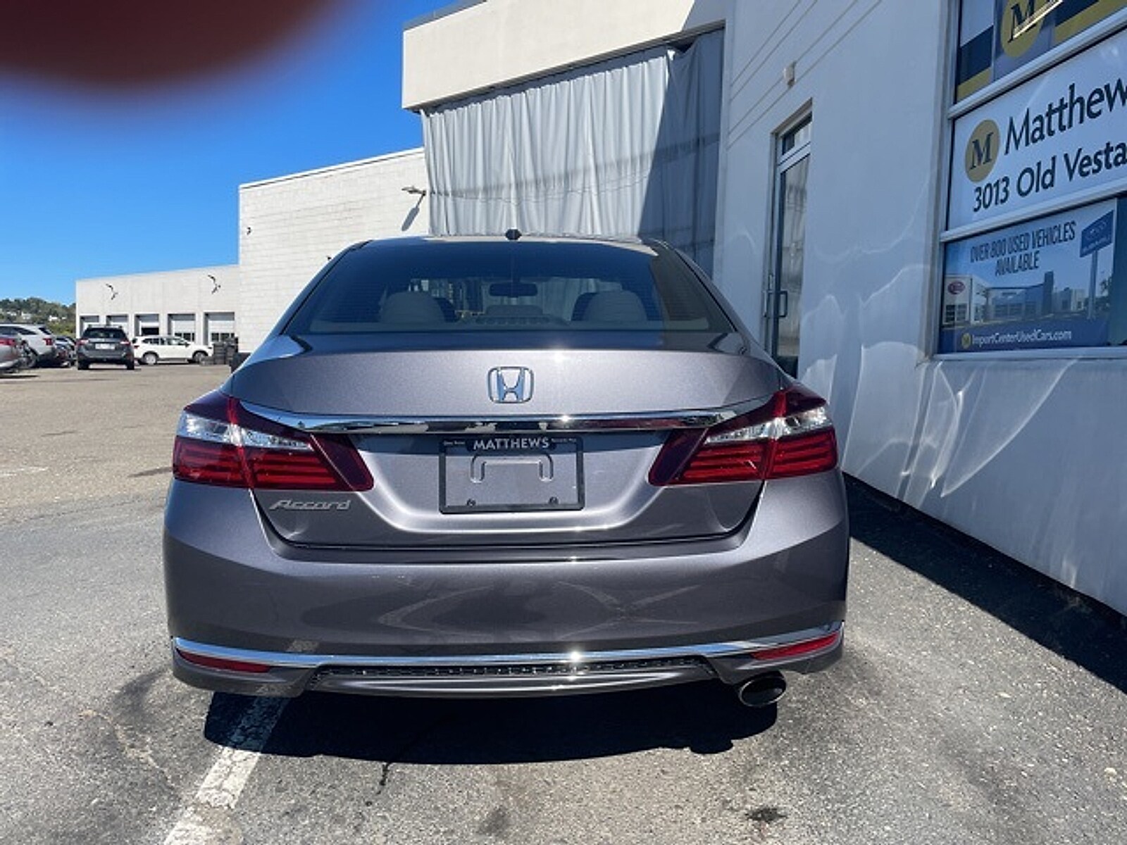 2016 Honda Accord EX-L photo 4