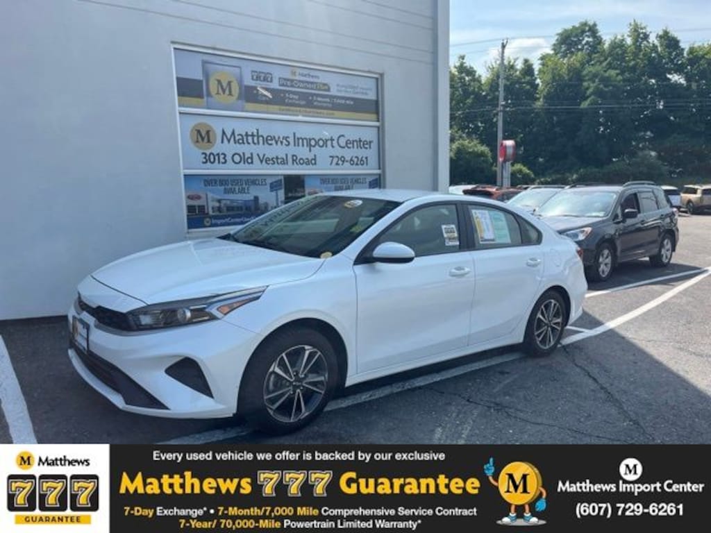 Certified 2023 Kia Forte LXS Sedan