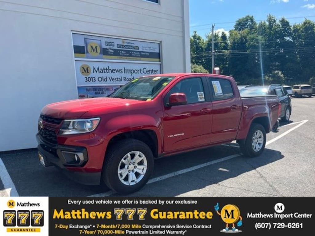 Used 2022 Chevrolet Colorado LT Truck Crew Cab
