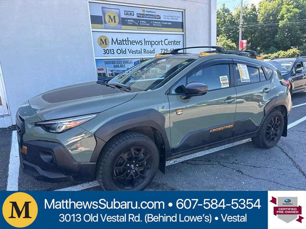 Certified 2024 Subaru Crosstrek Wilderness SUV