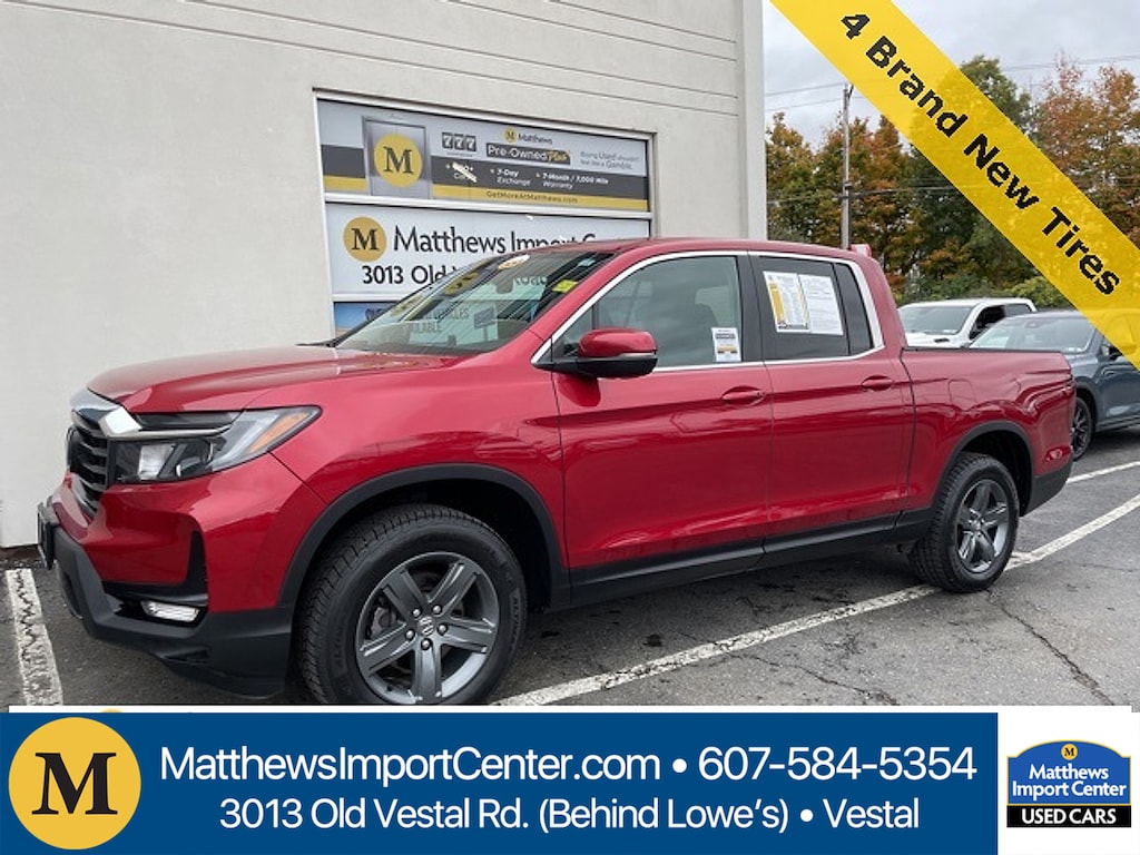 Used 2023 Honda Ridgeline RTL Truck Crew Cab