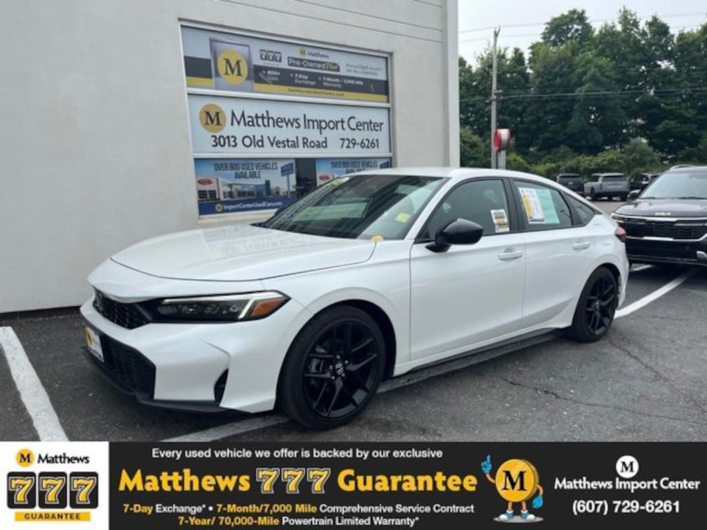 Used 2025 Honda Civic Sport Hatchback