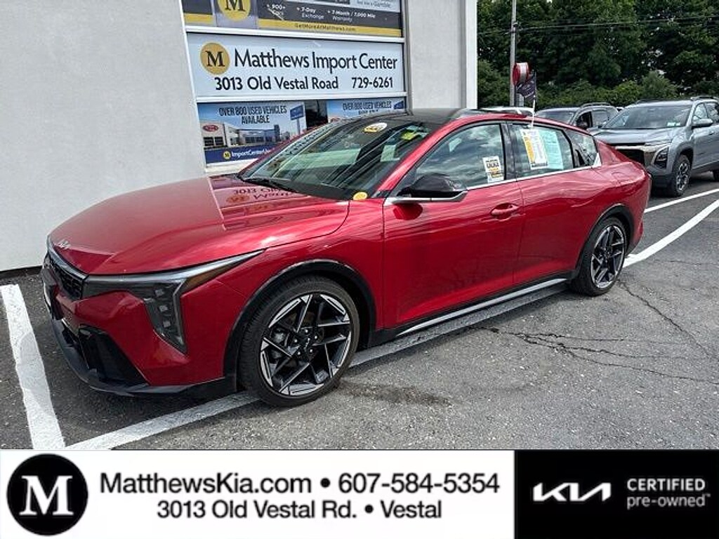Certified 2025 Kia K4 GT-Line Sedan