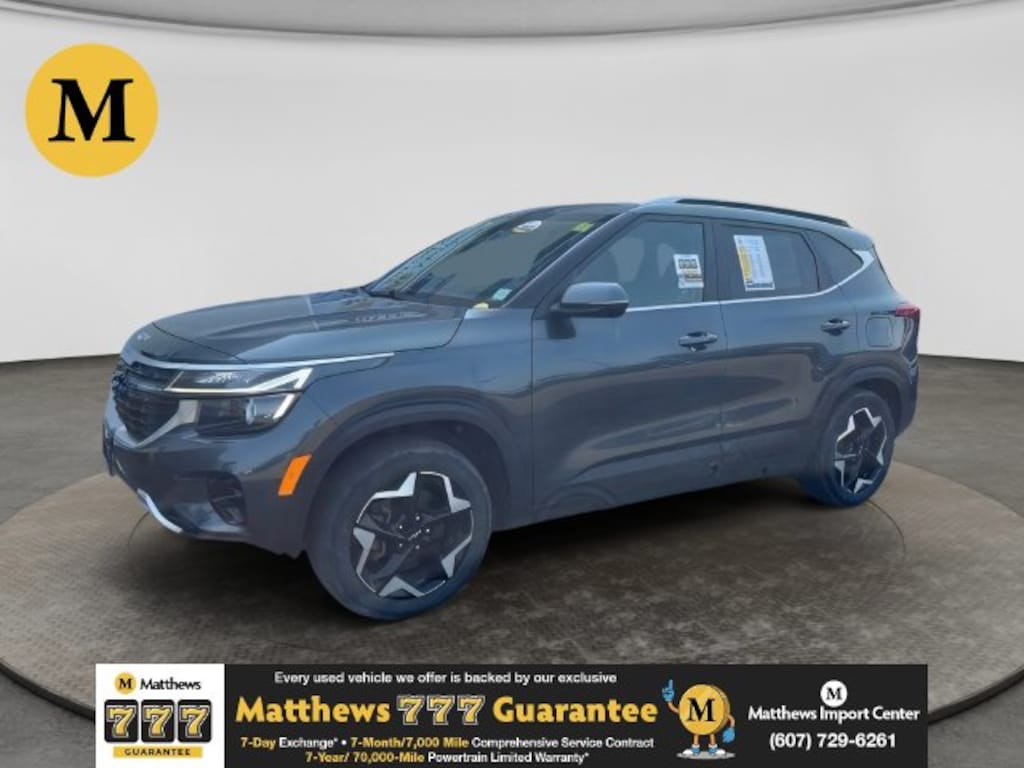 Certified 2024 Kia Seltos EX SUV