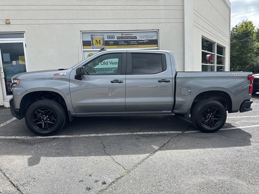 Used 2021 Chevrolet Silverado 1500 LT Trail Boss Truck Crew Cab