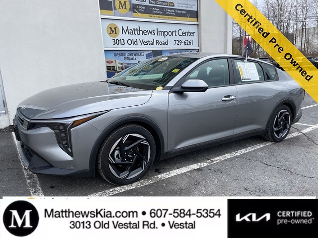 Certified 2025 Kia K4 EX Sedan