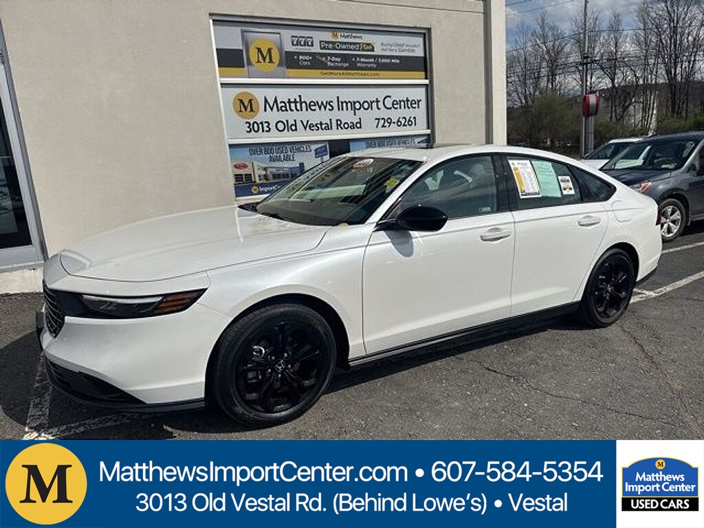 Used 2025 Honda Accord SE Sedan