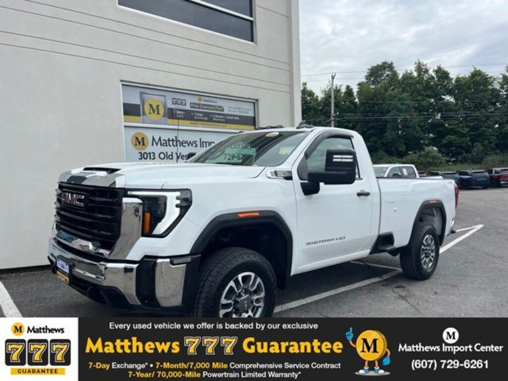 Used 2024 GMC Sierra 3500 HD Pro Truck Regular Cab