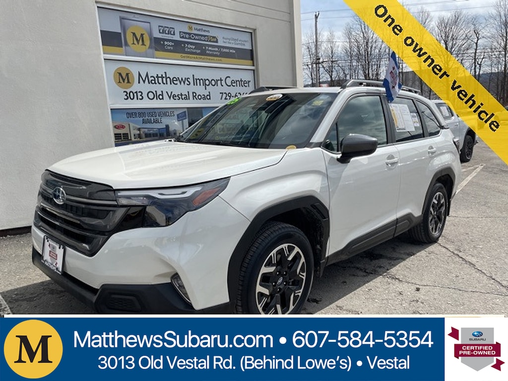 Certified 2025 Subaru Forester Premium SUV