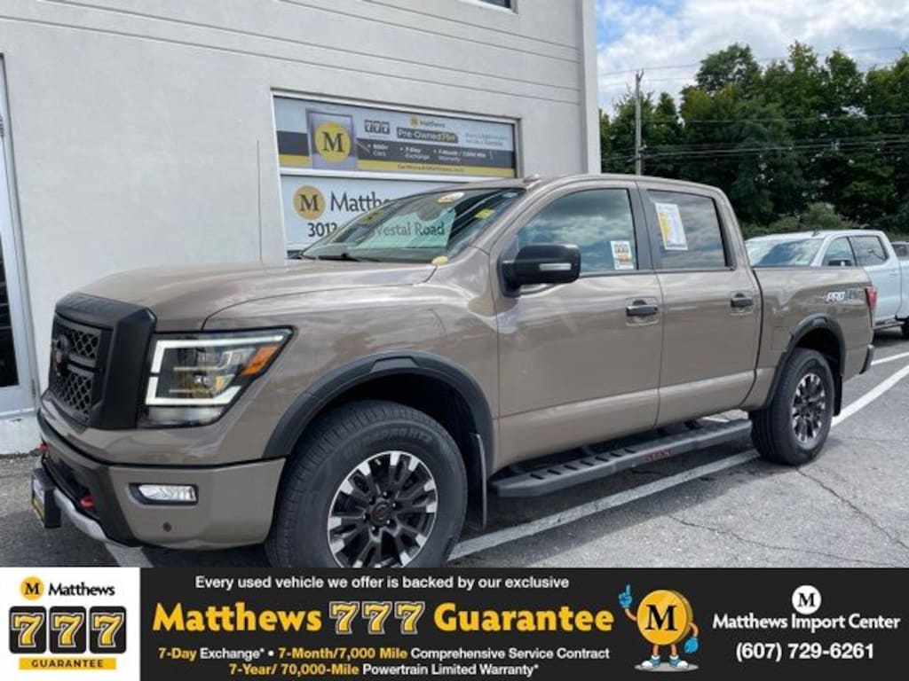 Used 2021 Nissan Titan PRO-4X Truck Crew Cab