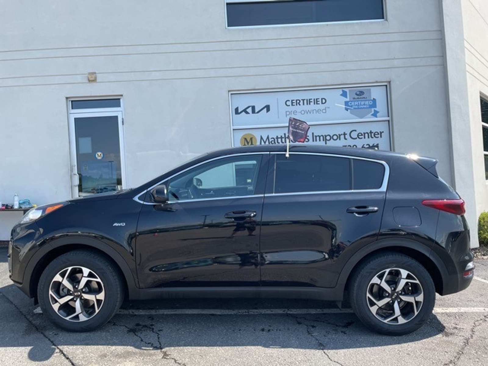 Certified 2021 Kia Sportage LX with VIN KNDPMCAC9M7892758 for sale in Rochester, NY