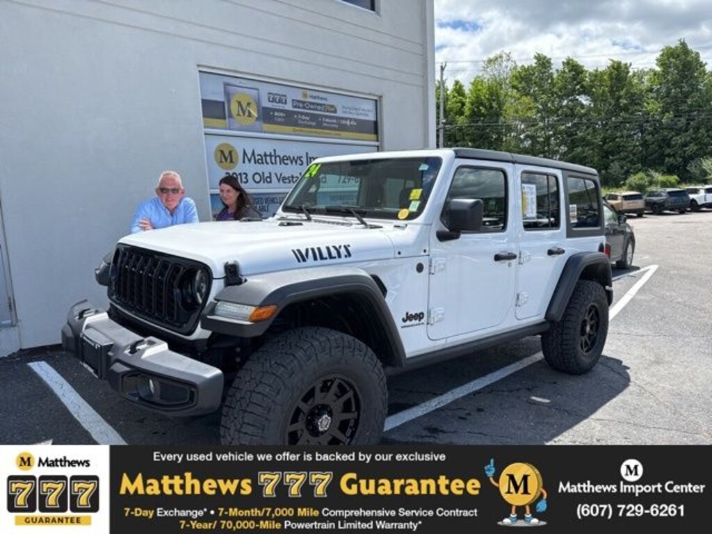 Used 2024 Jeep Wrangler Sport SUV