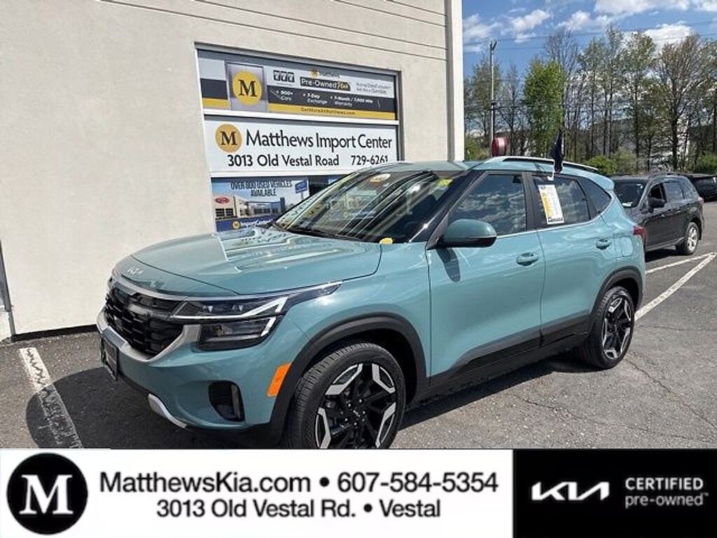 Certified 2024 Kia Seltos SX SUV