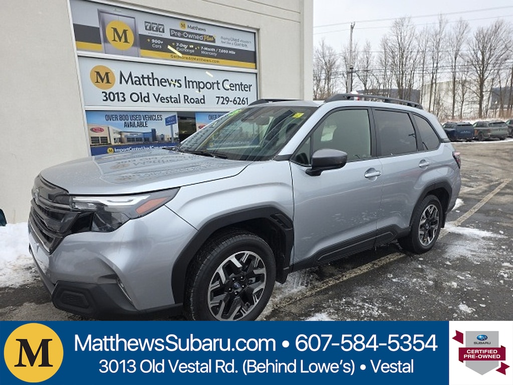 Certified 2025 Subaru Forester Premium SUV