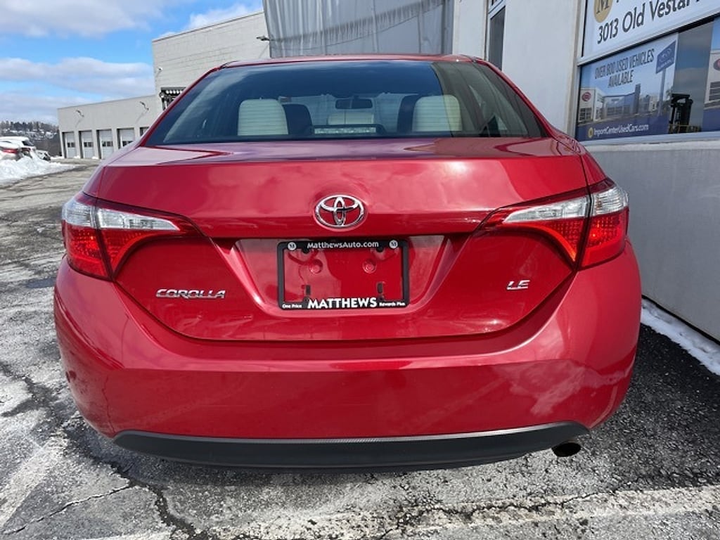 Used 2016 Toyota Corolla LE Sedan