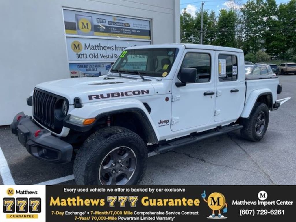 Used 2022 Jeep Gladiator Rubicon Truck Crew Cab