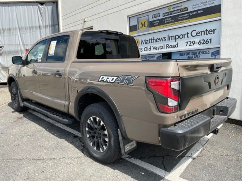 Used 2021 Nissan Titan PRO-4X Truck Crew Cab