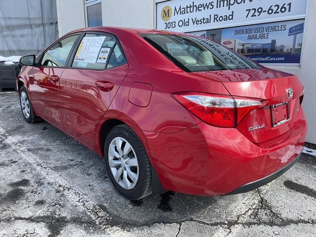 Used 2016 Toyota Corolla LE Sedan