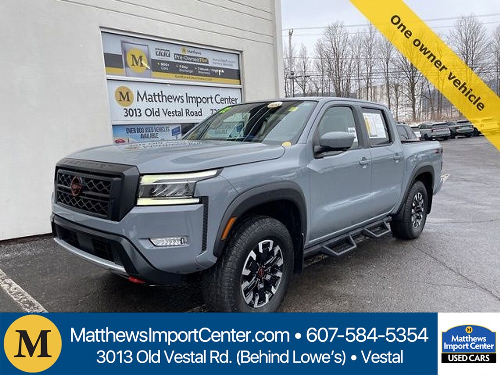 Used 2022 Nissan Frontier PRO-4X Truck Crew Cab