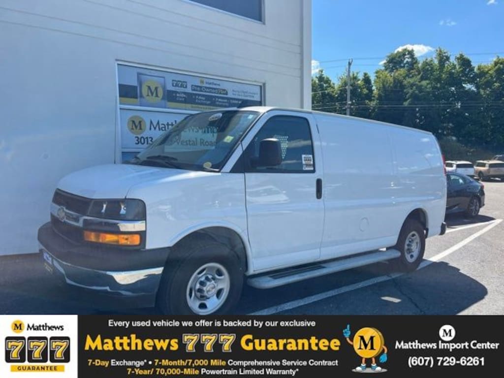 Used 2024 Chevrolet Express Cargo 2500 Work Van Van Cargo Van