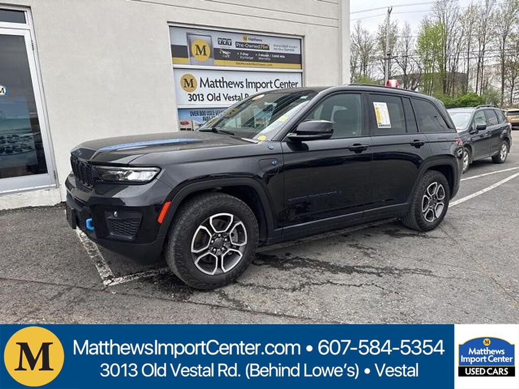 Used 2022 Jeep Grand Cherokee 4xe Trailhawk SUV