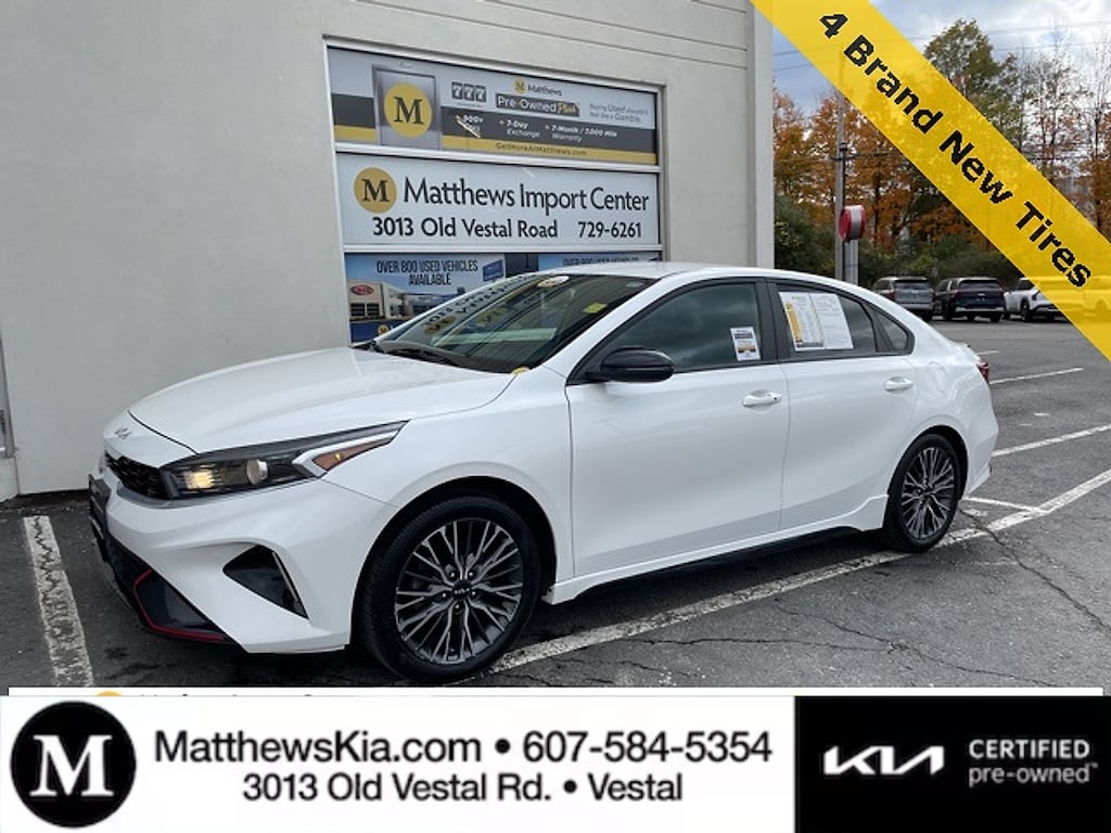 Certified 2022 Kia Forte GT-Line Sedan