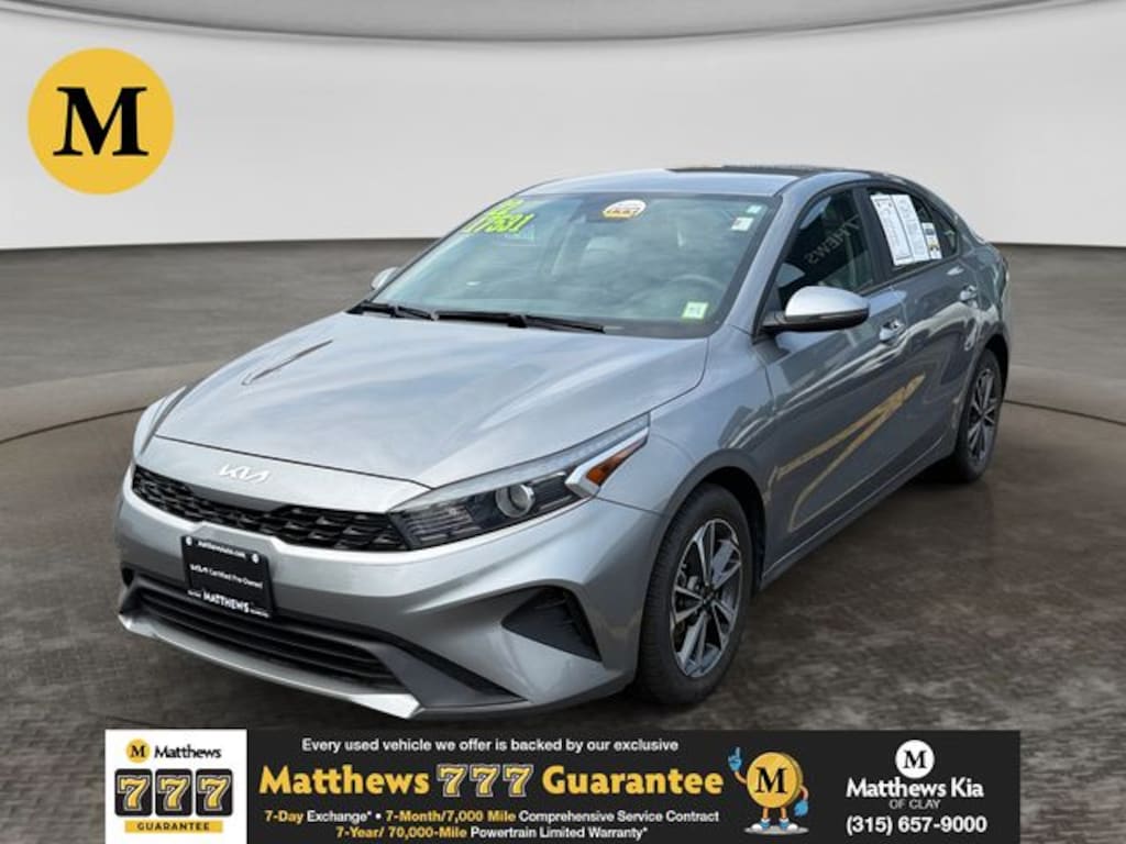 Certified 2022 Kia Forte LXS Sedan